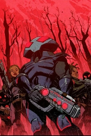 Background for Manta-Men