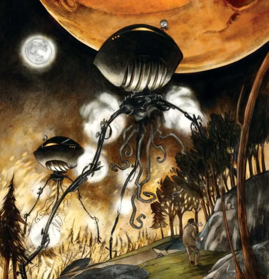 Background for Martians (H. G. Wells)