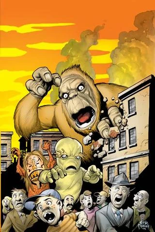 Background for Marvel Monsters