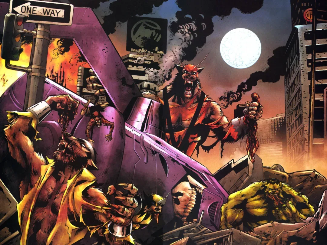 Background for Marvel Werewolves