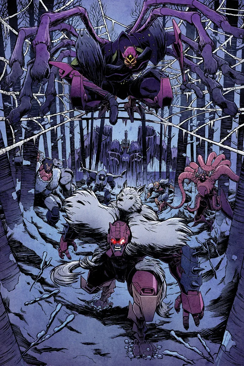 Background for Mayhem Attack Squad