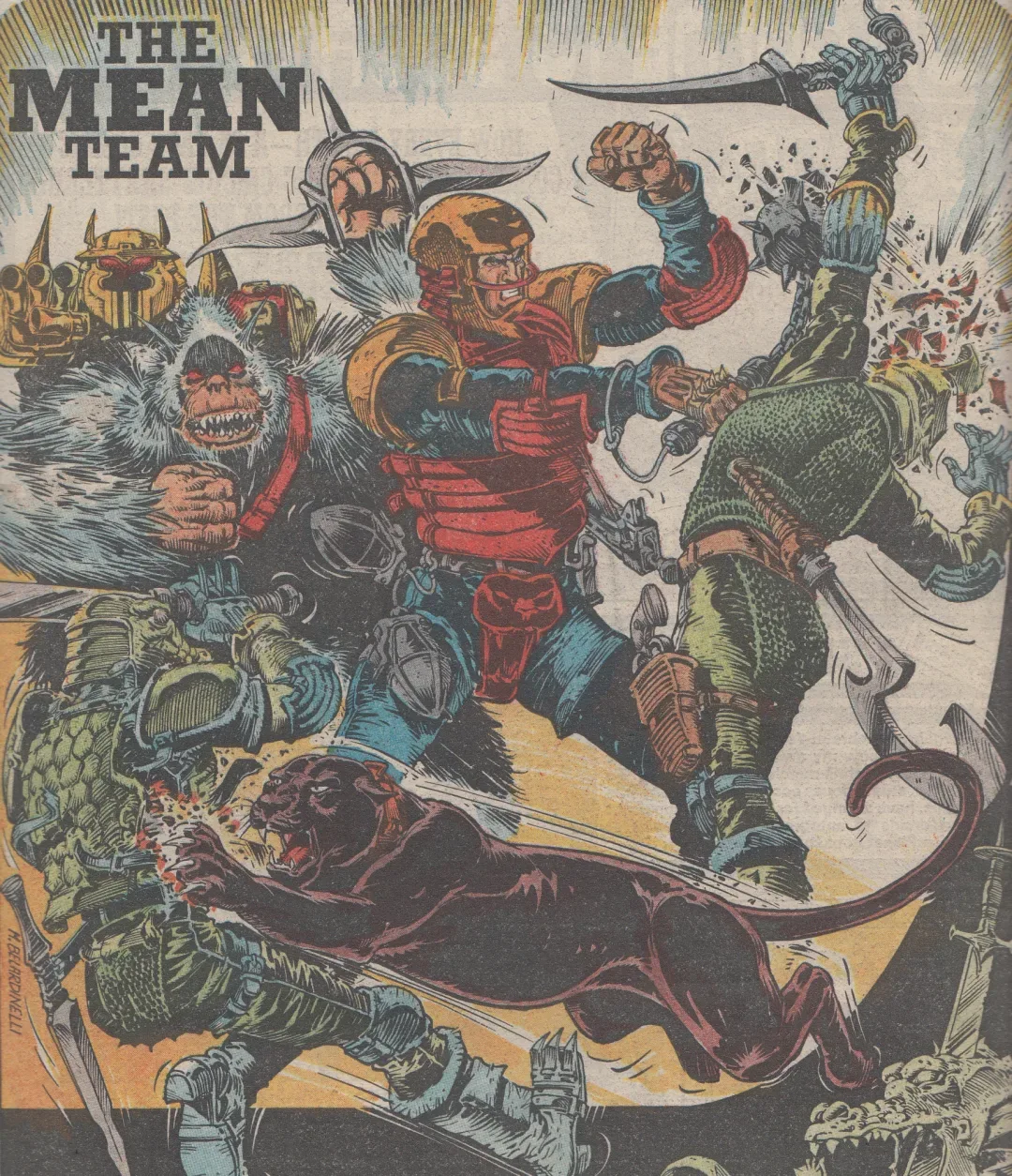 Background for Mean Team