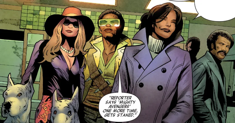 Background for Mighty Avengers