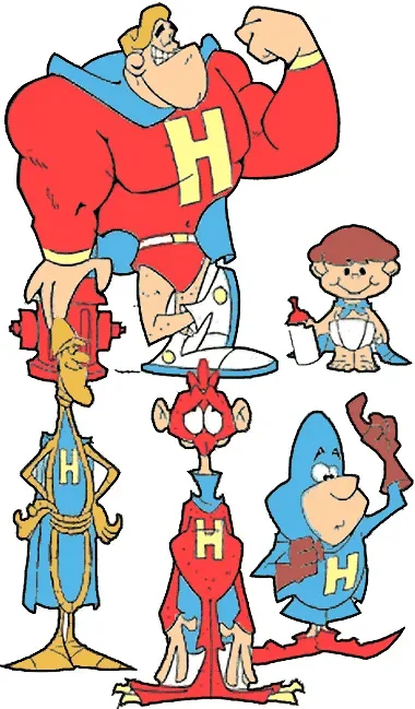 Background for Mighty Heroes