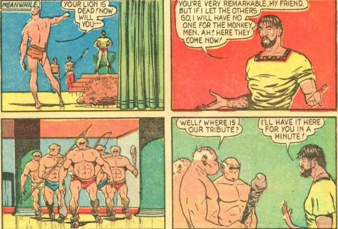 Background for Monkey Men