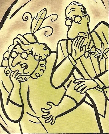 Background for Monsieur Jeans grandparents.