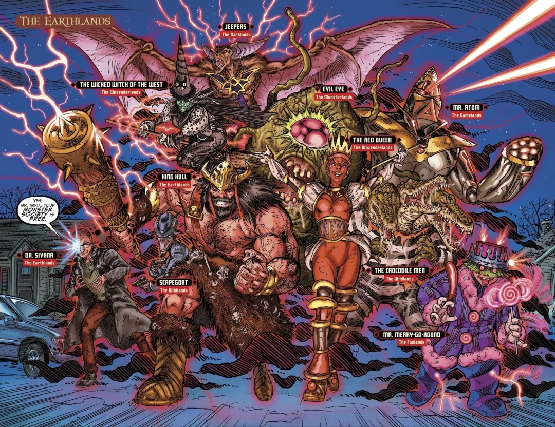 Background for Monster Society of Evil