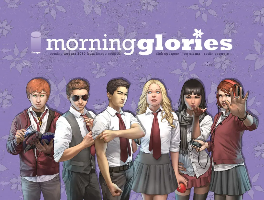 Background for Morning Glories