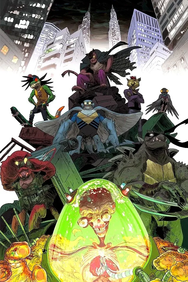 Background for Mutanimals
