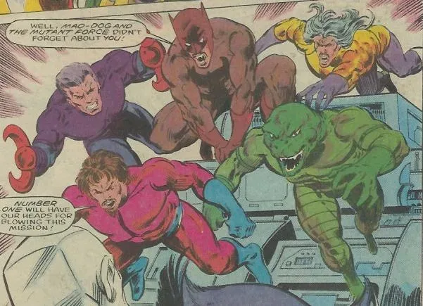 Background for Mutant Force
