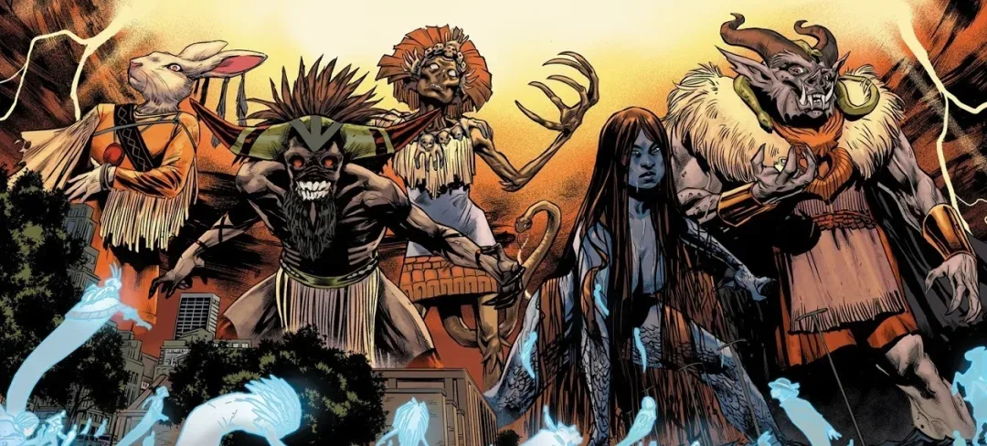Background for Native American Gods