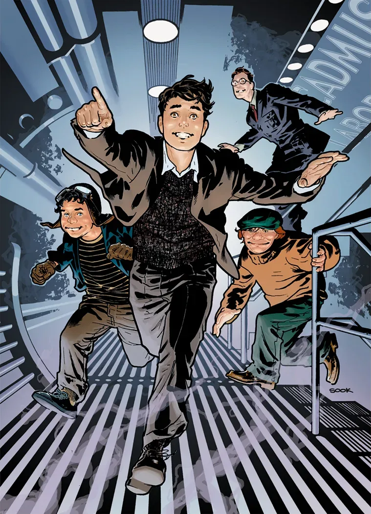Background for Newsboy Legion