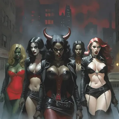 Night Phoenix Press Monstergirls