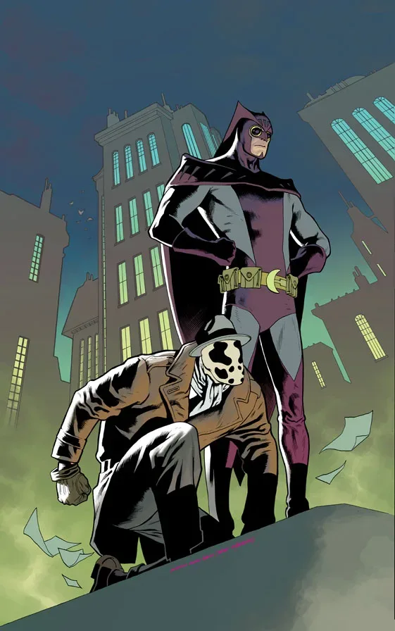 Background for Nite Owl and Rorschach