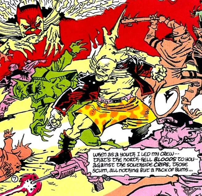 Background for North-Hell Bloods