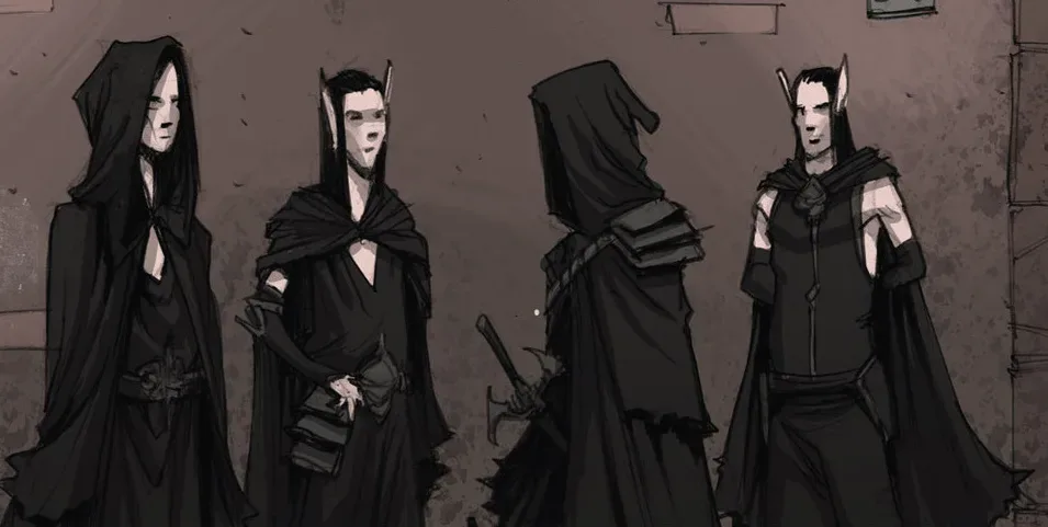 Background for Obsidian Darkness