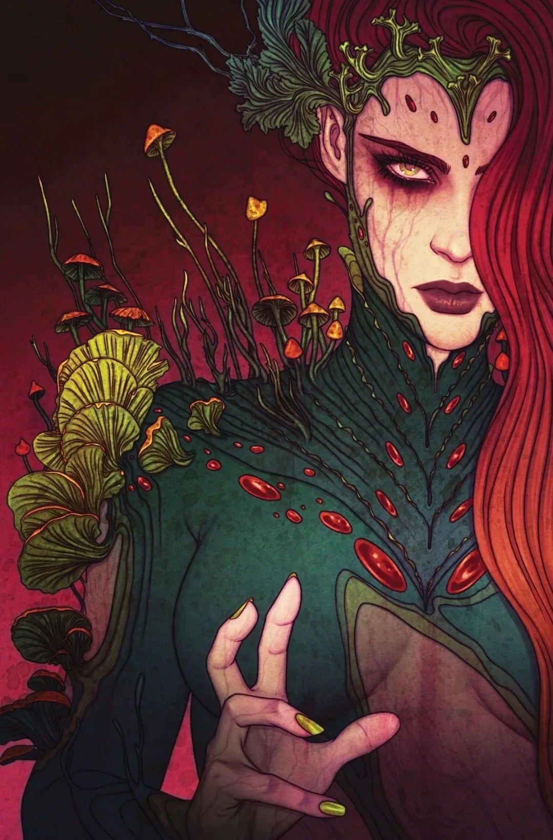 Background for Ophiocordyceps Lamia
