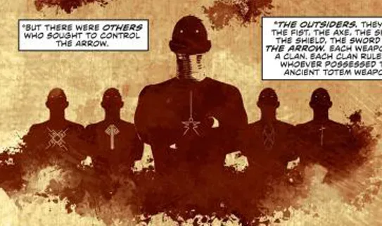Background for Outsiders (Arrow Clan)