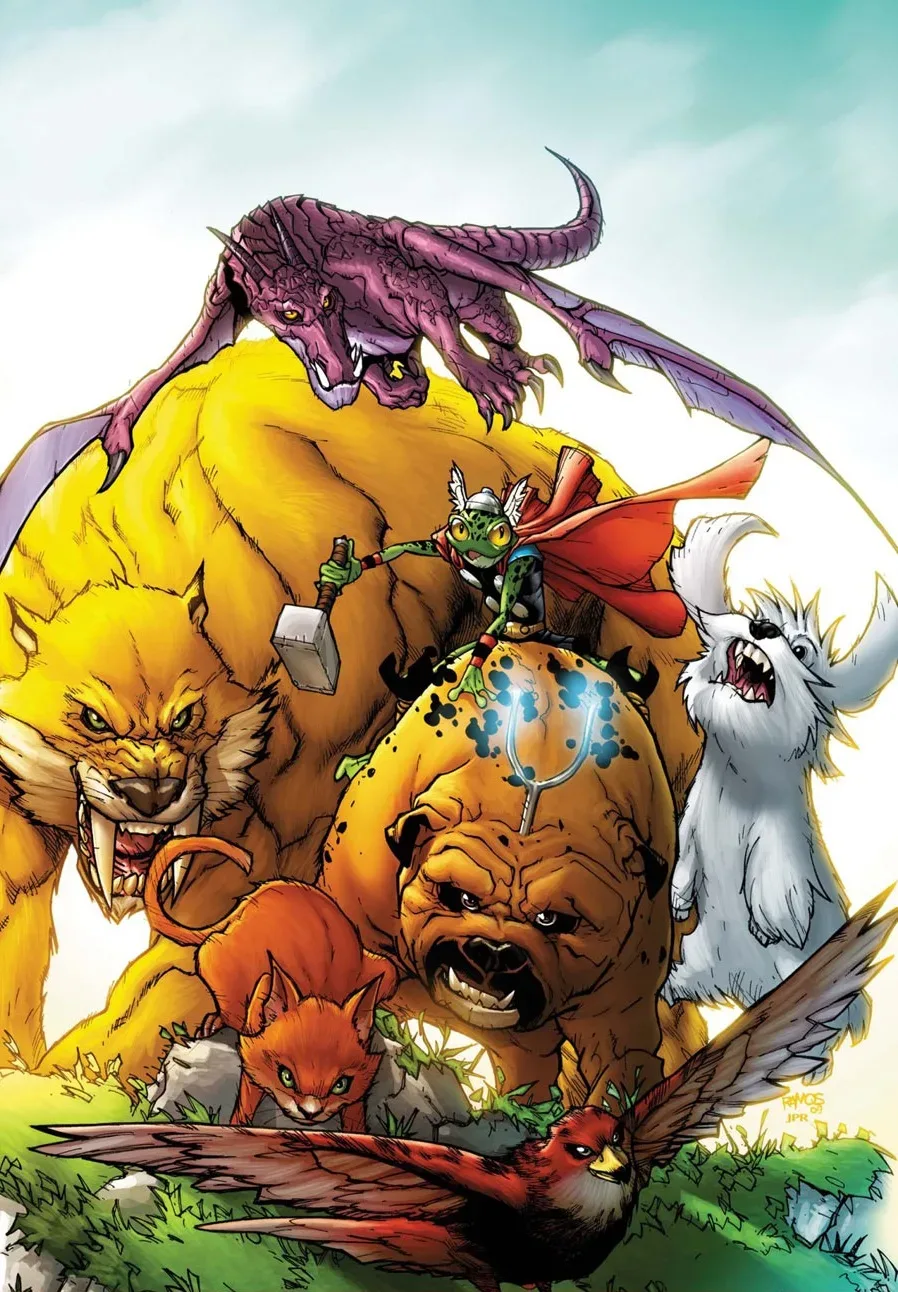 Background for Pet Avengers