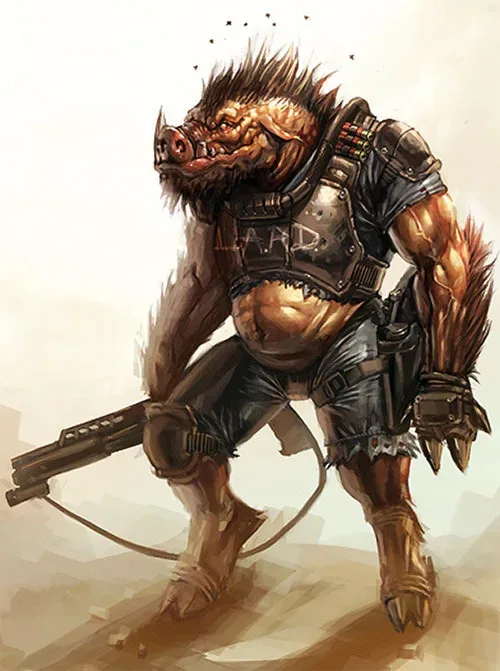 Background for Pig Cops