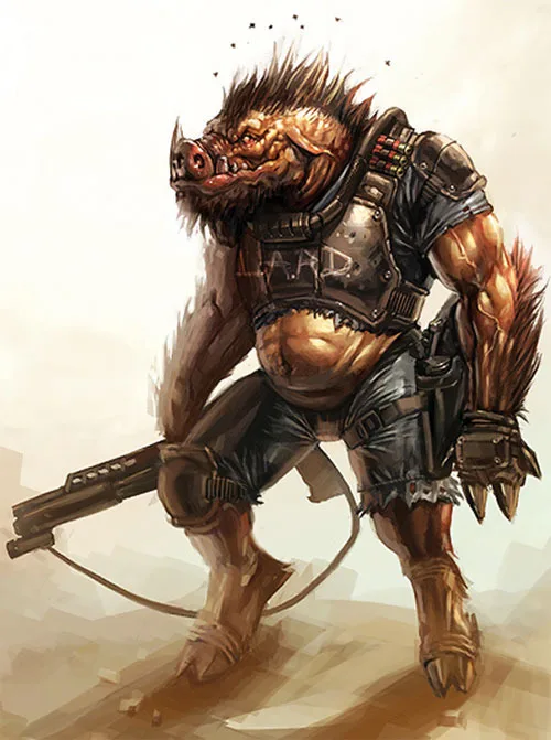 Background for Pig Cops