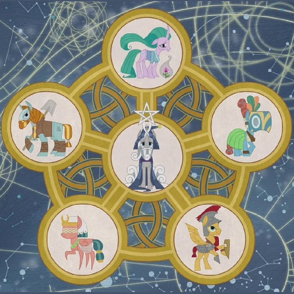 Background for Pillars of Old Equestria