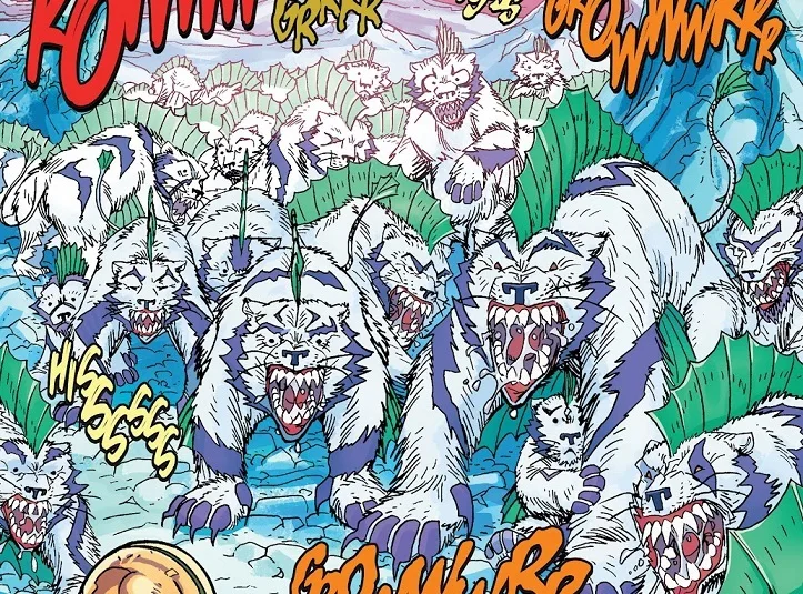Background for Piranha-Bears