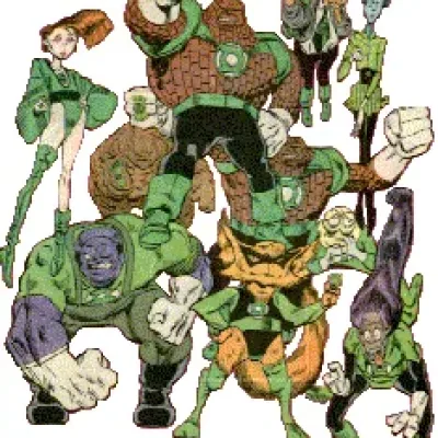 Poglachian Green Lanterns Corps