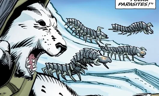 Background for Polar Parasites
