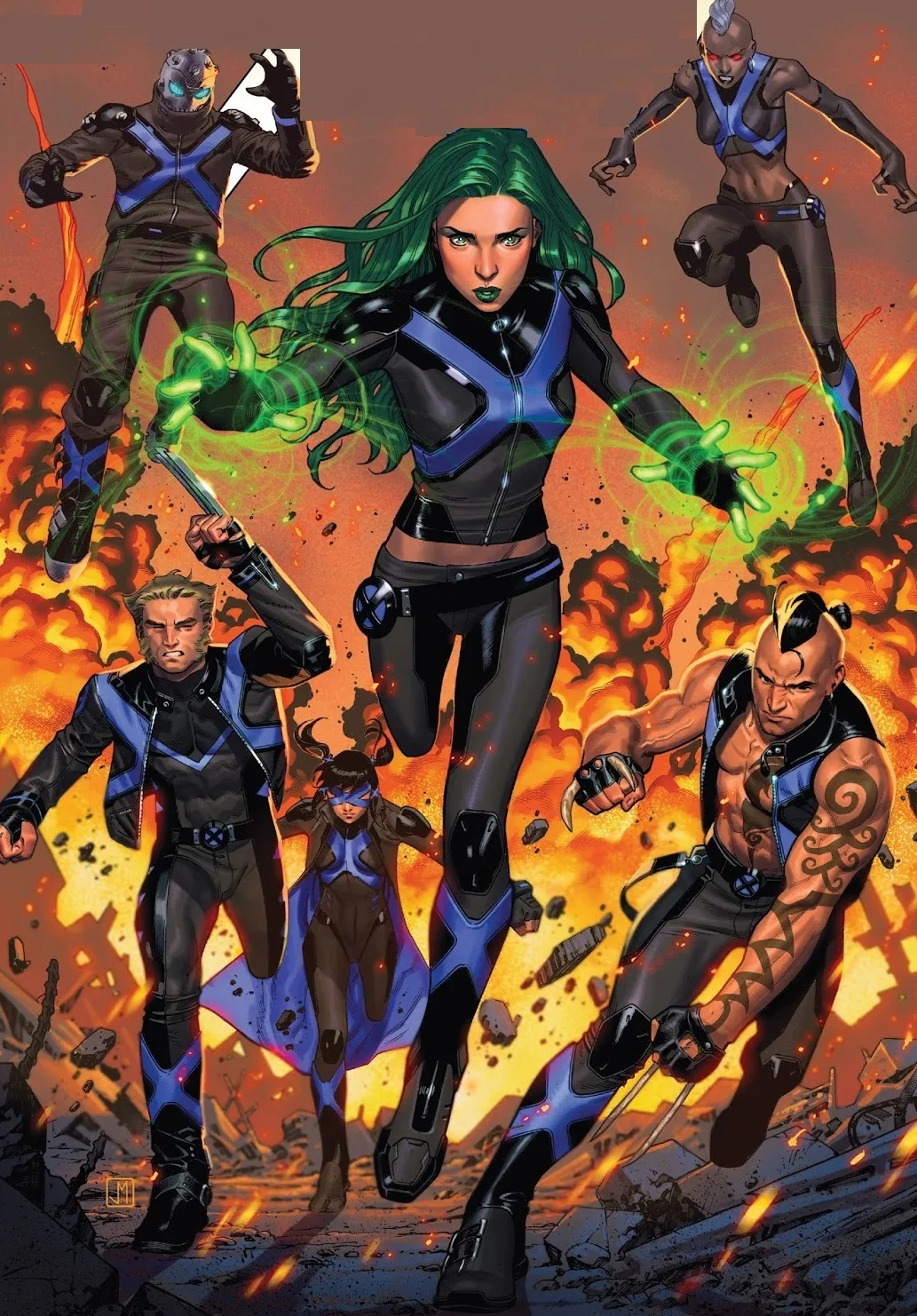 Background for Polaris' X-Men