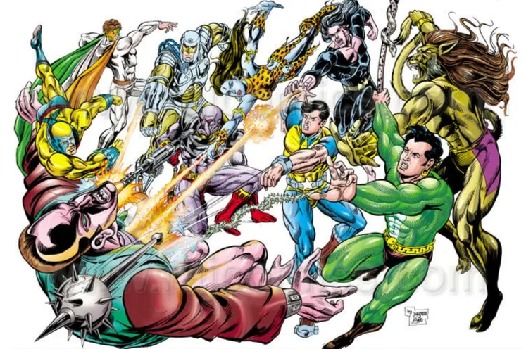 Background for Protectors of Earth and Mankind