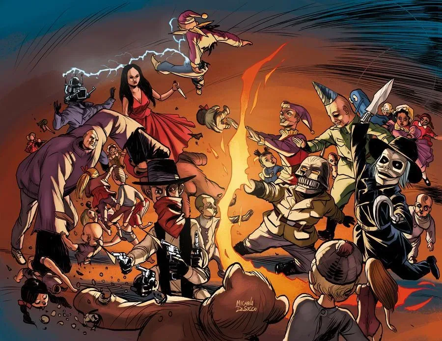 Background for Puppet Master's Puppets