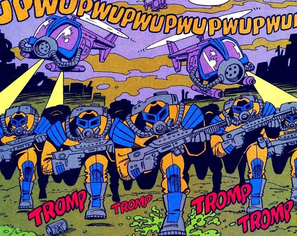 Background for Radiation Rangers