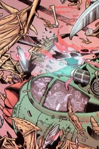 Background for Razorbirds