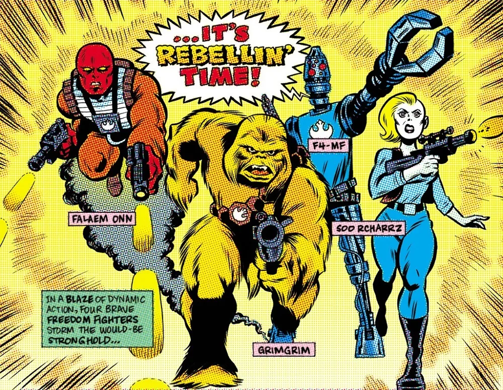 Background for Rebel Four