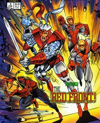 Background for Red Front