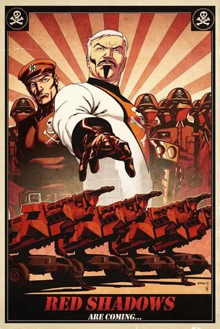 Background for Red Shadows