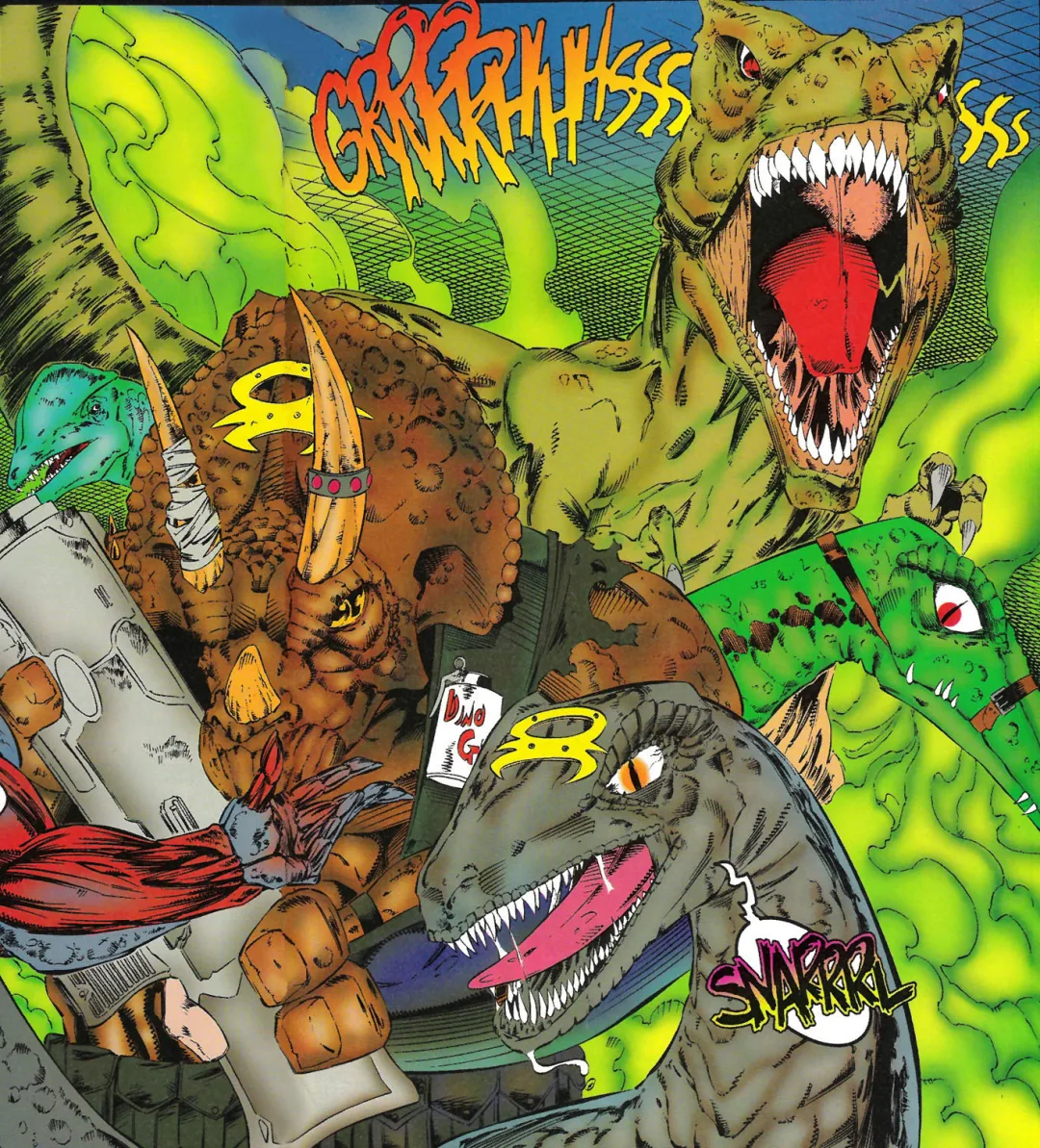 Background for Reptilian Shock Troops