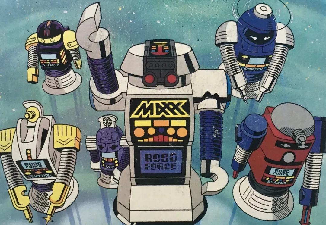 Background for Robo Force