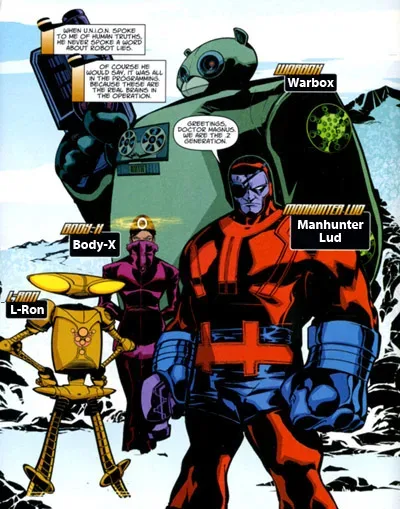 Background for Robot Renegades
