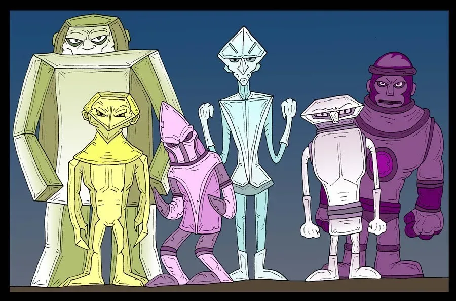 Background for Robots of Terror