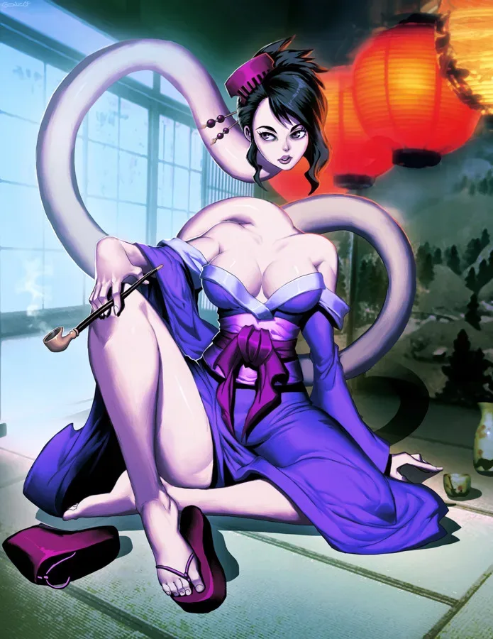 Background for Rokurokubi