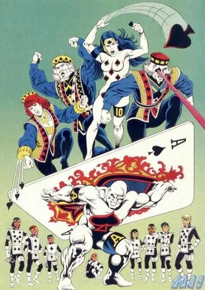 Background for Royal Flush Gang