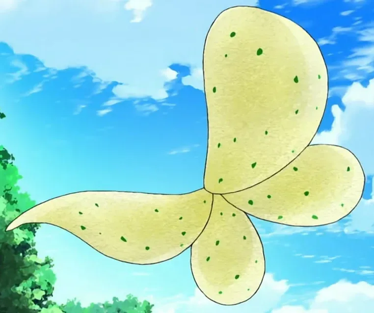 Background for Salted Seaweed Butterflies