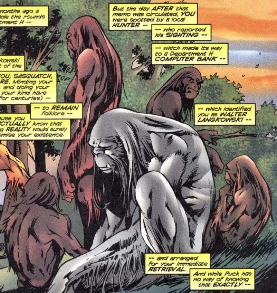 Background for Sasquatches