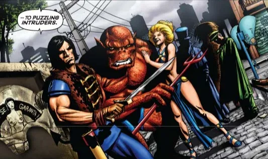 Background for Satan's Six