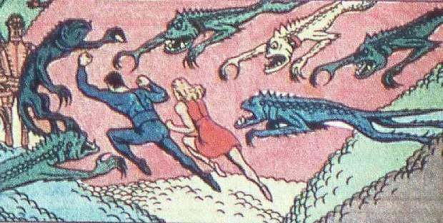 Background for Saurian Lizards