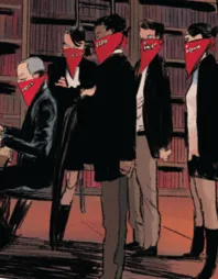 Background for Scarlet Masks