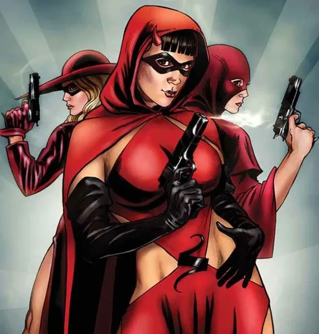 Background for Scarlet Sisters