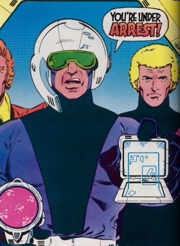 Background for Science Police